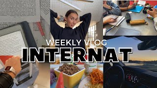 Weekly Vlog  1 semaine à linternat cours repas temps libre [upl. by Ahsirtal611]