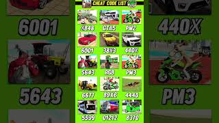 NEW cheat code Indian bike driving 3d shorts [upl. by Ecnarrat57]