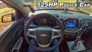 2017 Chevrolet Caprice PPV  525hp Tire Shredding Police Car POV Drive Binaural Audio [upl. by Itnaihc]