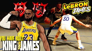 The POWER Of A LeBRON JAMES Build In NBA 2K25  OFFICIAL 69 LeBRON James Build HOF Strong Handles🔥 [upl. by Murray598]