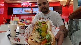 Chicken Philly la Charleys Philly Steaks  Samsung S22 ieftin in Dubai [upl. by Rezzani981]