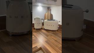 Unbox my SMEG kettle and toaster unboxing kitchenupgrade [upl. by Cinom]