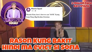 3 Reason bakit Mahirap ma evict si Sofia  Mannix Fam all out  5 Million kay Sofia 🤫 [upl. by Llovera196]