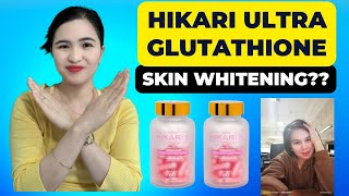 HOW TO TAKE HIKARI GLUTATHIONE FOR SKIN WHITENING [upl. by Solim]