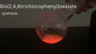 Bis246trichlorophenyl oxalate TCPO synthesis [upl. by Wendy]