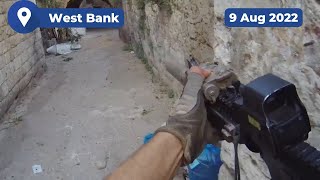 Combat footage of Israel special forces in West Bank 🇮🇱🏹🇵🇸 [upl. by Suoivart]