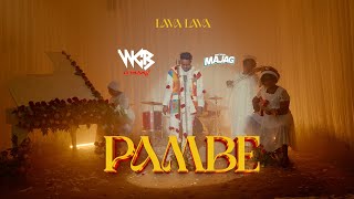 Lava Lava  Pambe Tu Official Lyric Video [upl. by Utimer]