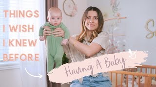 15 THINGS I WISH I KNEW BEFORE HAVING A BABY  Advice for New amp Expecting Moms [upl. by Ainivad]