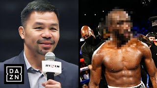 Manny Pacquiao Announces NEXT Fight On LIVE TV Boxing Return [upl. by Alyosha]