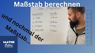 Maßstab berechnen leicht gemacht – So gehts [upl. by Ahsirat]