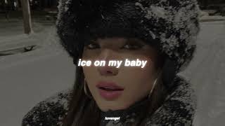 Ice on my baby  yung blue  slowed and reverb [upl. by Hun]