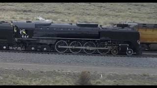 UP844 Doing 80 MPH and NO diesel engine involved [upl. by Ayiak658]