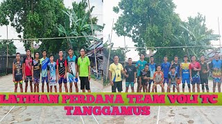 Latihan perdana Team voli TC TANGGAMUS [upl. by Dimitry]