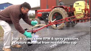 Boom Sprayer Calibration [upl. by Elberfeld]