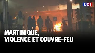 Martinique  violence et couvrefeu  que se passetil [upl. by Moser61]