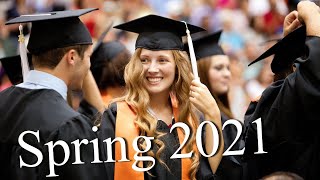 Spring 2021 Graduation Ceremony  2pm Ceremony [upl. by Arramahs344]