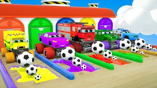 🤚Daddy Finger Song Surprise Eggs Wheels on the Bus  Wheel Craft City  Nursery Rhymes amp Kids Songs [upl. by Elrebmik73]