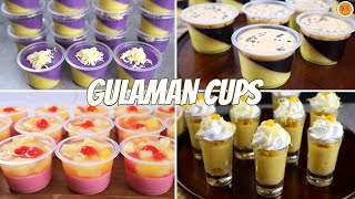 4 EASY GULAMAN DESSERTS IN A CUP  Mortar and Pastry [upl. by Svirad]