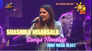 Shashika Nisansala Songs Nonstop  Hiru mega blast with Flash Back [upl. by Noyerb]