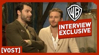 Le Hobbit  Interview Dean OGorman et Aidan Turner VOST  Peter Jackson [upl. by Sugden]