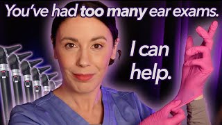 Treating Your Sore Ears ASMR Ear Cleaning Role Play [upl. by Rebecka]