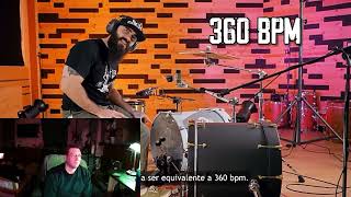 El Estepario Siberiano  Bassdrum Speed Record  Reaction Video  Yarba TV Presents [upl. by Rosario]