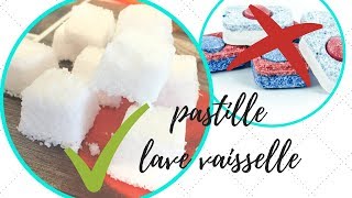 Comment faire des pastilles de lave vaisselle facile DIY [upl. by Orran]