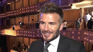 David Beckham Interview  My MLS Franchise Will Focus On Youth [upl. by Martelli]