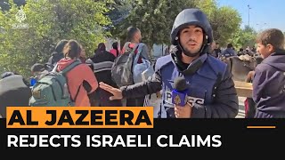 Al Jazeera rejects Israeli military fabrications’ against journalists  Al Jazeera Newsfeed [upl. by Shrier565]