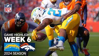 Los Angeles Chargers vs Denver Broncos Game Highlights  NFL 2024 Season Week 6 [upl. by Iggem]