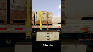 Trucking I was wrong I concede on rear penalty strap need for block pallets [upl. by Droflim]