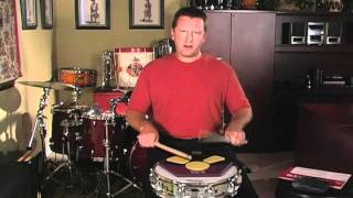 A Fresh Approach to Snare Drum Lesson 1 B Single Stroke Roll [upl. by Adniralc]