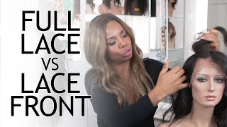 QUICK WIG TIP Full Lace vs Lace Front Which is Better With Celebrity Hairstylist Kiyah Wright [upl. by Ailisec]