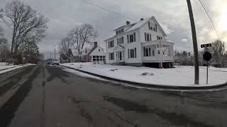 Wytheville Virginia  Short Winter Drive  Virginia Driving [upl. by Idnahr]