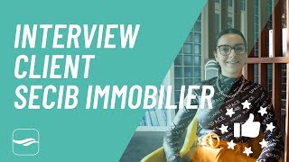 INTERVIEW AURORE DE SECIB IMMOBILIER [upl. by Ydal725]