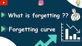 Forgetting in Psychology  Ebbinghaus memory experiment  Forgetting curve 📉📉 amp Theories [upl. by Neetsirhc]