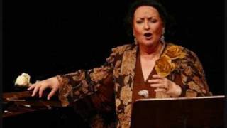 Montserrat CABALLÉ Damunt de tu nomes les flors F Mompou M Zanetti piano [upl. by Maryann803]