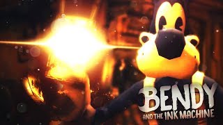 BEWARE THE PROJECTIONIST  Bendy And The Ink Machine Chapter 3  Ending [upl. by Boak877]