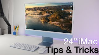 How to use 24quot iMac M1  TipsTricks [upl. by Merton]