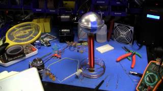 Advent Calendar of Circuits 2014 Day 2 Tesla Coil [upl. by Carlisle320]