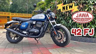 New Jawa 42 Fj Launch New Features On Road Price Detail Review  Jawa 42 Fj New Model 2024 Review [upl. by Ermentrude]