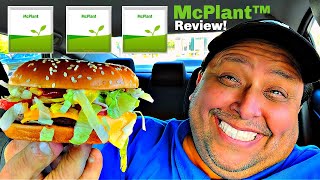 McDonalds Vegan McPlant™ Burger  Plumbed Probed amp Dissected [upl. by Fronia693]