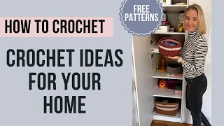 Crochet ideas  Crochet patterns for beginners  How to crochet for beginners [upl. by Noicpesnoc]