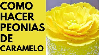 Como Hacer Peonias en Caramelos [upl. by Lyon]