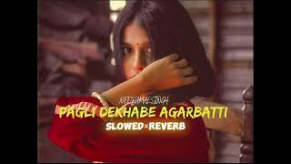 PAGLI DEKHABE AGARBATTI  SLOWEDREVERB  NeelkamalSinghOfficial [upl. by Barret]