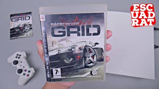 Unboxing amp Gameplay Race Driver GRiD PlayStation 3 [upl. by Marlee363]