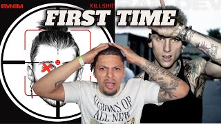 WHITE ON WHITE CRIME  MGK Rap Devil amp Eminem Kill Shot REACTION [upl. by Petunia985]