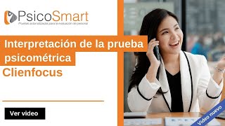 30 Interpretación de la prueba psicométrica  psicotécnica  Clienfocus  PsicoSmart [upl. by Shelden]