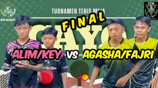 ALIMKEY Bologudir vs AGASHAFAJRI Jesper 🏓🏓 FINAL Gayo Cup 2 [upl. by Moneta]