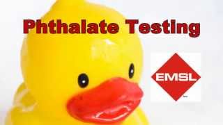 Phthalate Testing by EMSL Analytical Inc [upl. by Tiram]